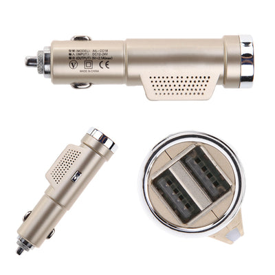 Car Air Purifier With Dual USB Cord