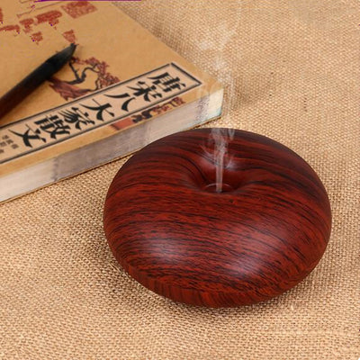 Wood Grain With USB Port & LED Light