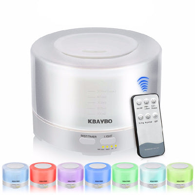Ultrasonic & Aromatic Humidifier With Remote Control